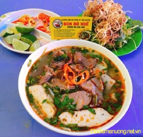 Quán Bún Bò Huế Đông Ba Gia Hội Ngon Quận 7