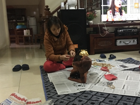 Đồ thờ thếp vàng 9999