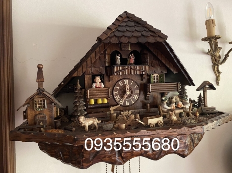 Giao lưu e đồng hồ cuckoo của Đức nhiều hoạt cảnh