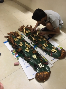 Đồ thờ thếp vàng 9999
