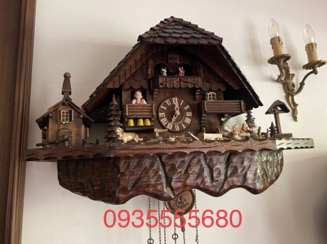 Giao lưu e đồng hồ cuckoo của Đức nhiều hoạt cảnh
