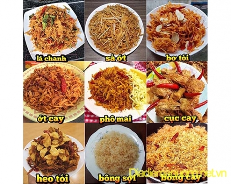 Cung Cấp Khô Gà, Đồ Ăn Vặt