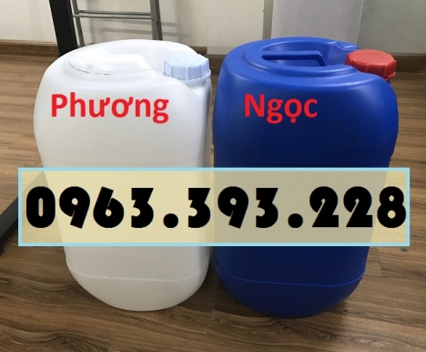 Can đựng hóa chất, can nhựa HDPE nguyên sinh, can nhựa cao cấp, can đựng hóa chất các loại