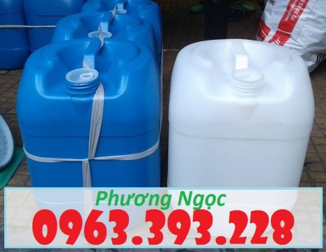 Can đựng hóa chất, can nhựa HDPE nguyên sinh, can nhựa cao cấp, can đựng hóa chất các loại