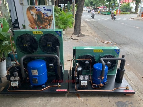 ANKACO-Phân phối cụm máy nén dàn ngưng Danfoss 7hp MT80HP4VM cho kho lạnh, kho đông
