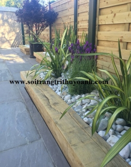 Sỏi trang trí tiểu cảnh sân vườn đẹp