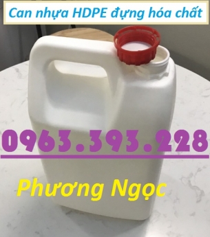 Can đựng hóa chất, can nhựa HDPE nguyên sinh, can nhựa cao cấp, can đựng hóa chất các loại