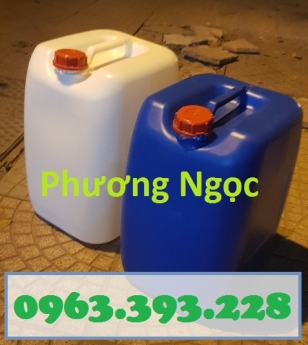 Can đựng hóa chất, can nhựa HDPE nguyên sinh, can nhựa cao cấp, can đựng hóa chất các loại