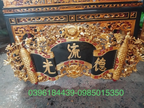 Quấn thư câu đối, tàu chuối, quả bầu đẹp xuất sắc