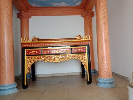 Các loại án gian thờ gỗ mít, dổi, vàng tâm...
