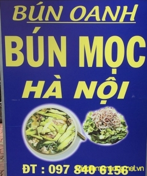 Bún Oanh, Quán Bún Mọc Hà Nội Ngon Quận 7