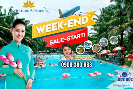 Đặt Vé Vietnam Airlines đã bao gồm thuế phí giá từ 546k/lượt