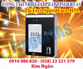 Lắp đặt máy chấm công khuôn mặt H5L bảo hành free