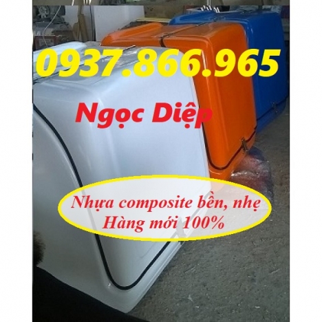 Thùng chở hàng cỡ lớn, thùng chở hàng composite sau xe
