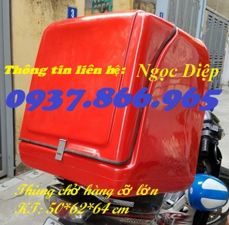 Thùng chở hàng cỡ lớn, thùng chở hàng composite sau xe