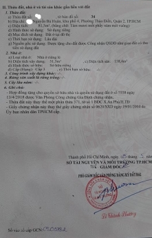 Nhà Thảo Điền, MT Nguyễn Bá Huân, 1trệt2 lầu, 13.5ty