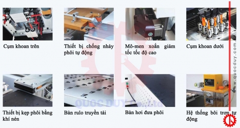 Máy gia công khoan CNC 6 mặt chất lượng và uy tín