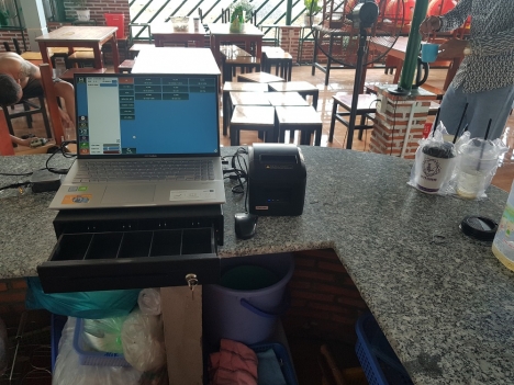 Combo máy tính tiền giá rẻ cho quán mỳ/tào phớ Đà Nẵng