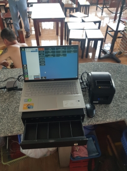 Combo máy tính tiền giá rẻ cho quán mỳ/tào phớ Đà Nẵng