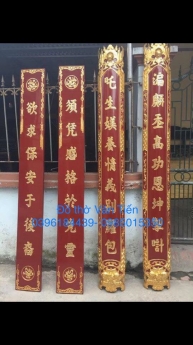 Đồ thờ tượng phật sơn son thếp vàng bạc sơn phủ bóng