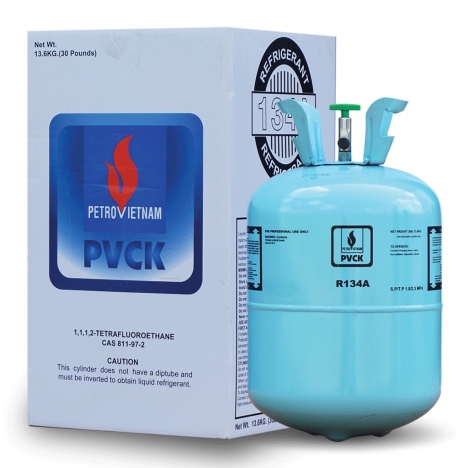 Đại lý phân phối Gas lạnh R22, R32, R410, R600, R134, R404 trên toàn quốc 