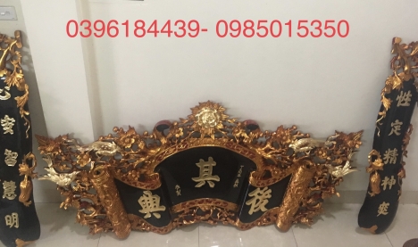 Đồ thờ tượng phật sơn son thếp vàng bạc sơn phủ bóng