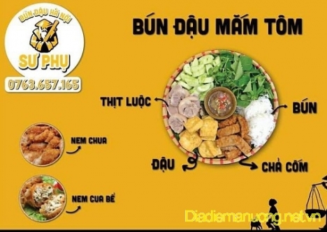 Bún Đậu Sư Phụ, Quán Bún Đậu Ngon Quận 8