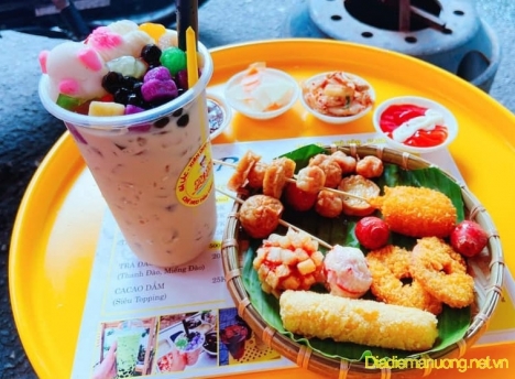 Ăn Vặt Pé Pé, Quán Trà Sữa, Ăn Vặt Ngon Quận 6, Mì Cay Ly 19k