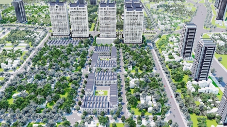 Bán biệt thự tiếp giáp đường Phạm Văn Đồng, vừa kinh doanh vừa để ở dt từ 116m2