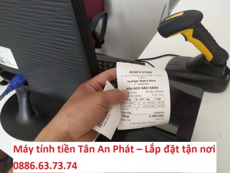 Máy tính tiền shop phụ kiện giá rẻ tại Nghệ An