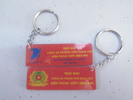 Móc khóa mica, móc khóa sản xuất theo yêu cầu giá rẻ nhất