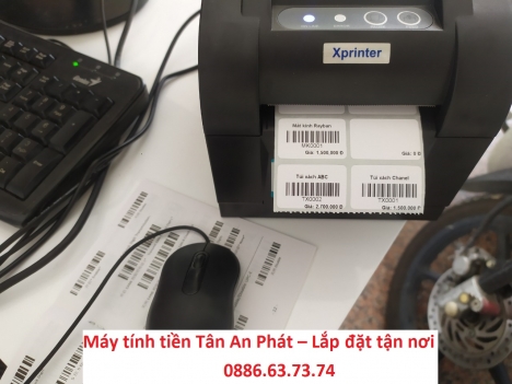 Máy tính tiền shop phụ kiện giá rẻ tại Nghệ An