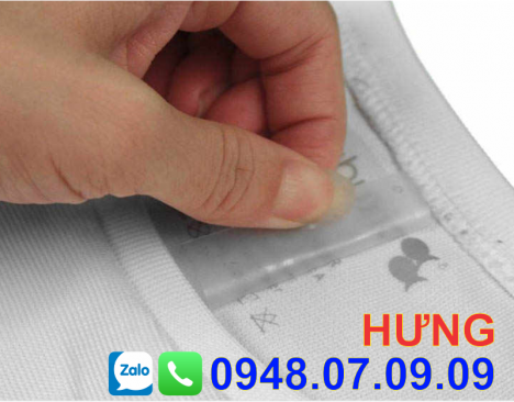 ✅ Nhãn ép nhiệt, nhãn mác ép nhiệt trên quần áo (Toàn Quốc) ✅