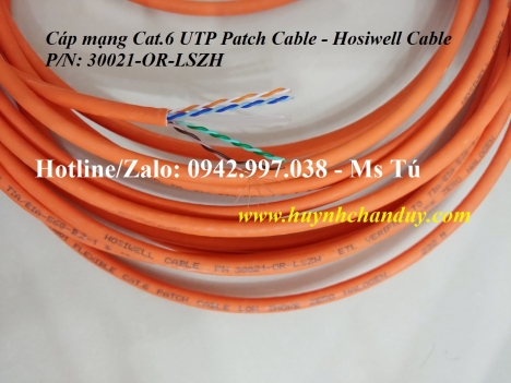 Cáp mạng mềm (Patch Cable) dùng cho Camera IP trong thang máy