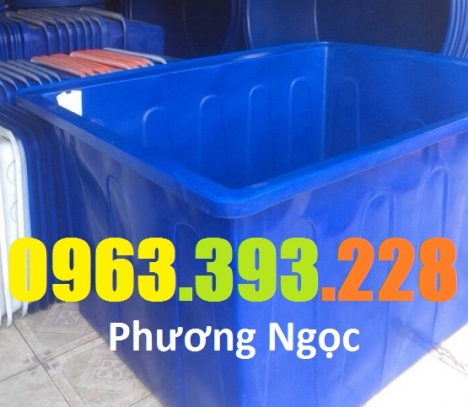 Thùng nhựa dung tích lớn, bồn nhựa nuôi cá, thùng nhựa trồng cây, bồn nhựa cỡ lớn