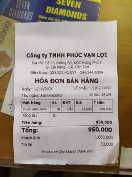 Máy tính tiền cảm ứng giá rẻ tại Cần Thơ cho cửa hàng bách hóa