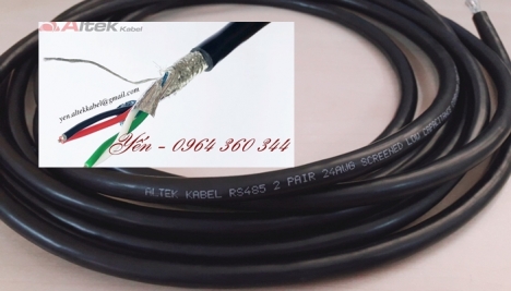 Cáp tín hiệu rs485 2x2x18AWG Altek Kabel