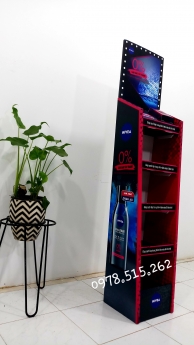 Sản xuất kệ giấy, Kệ trưng bày bằng giấy