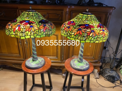 Giao lưu đôi đèn mỹ hoa cỏ lạ đồng quê nước mỹ