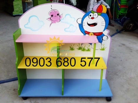 Cần bán kệ gỗ trẻ em cho trường mầm non, lớp mẫu giáo, gia đình