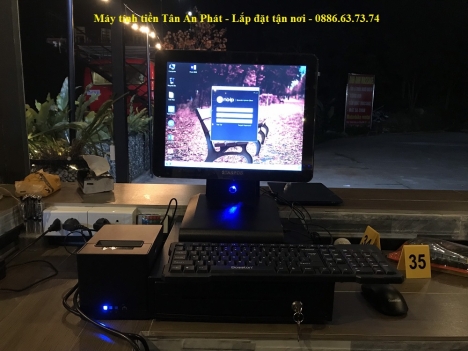 Bán máy tính tiền tại Lâm Đồng cho quán ăn, cafe