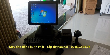 Lắp máy tính tiền giá rẻ tại Hải Phòng cho cửa hàng tự chọn
