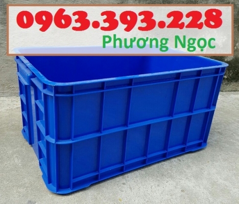 Thùng nhựa đặc, sóng nhựa bít HS019, thùng nhựa công nghiệp, thùng nhựa đặc HS019