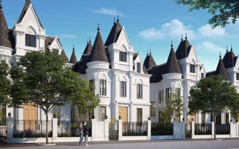 Sống khác biệt với những giá trị độc tôn tại biệt thự lâu đài Green Center Villas cửa ngõ Ciputra