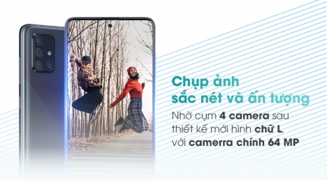 Samsung Galaxy A71 128GB - Đang Khuyến Mãi giá sốc