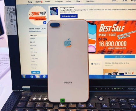 8PLUS 128GB NEW GIÁ SIÊU RẺ TẠI TABLETPLAZA
