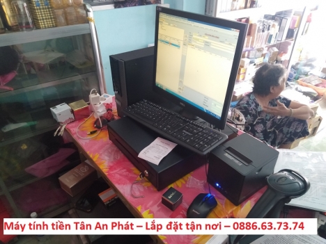 Máy tính tiền cho shop mỹ phẩm tại Lâm Đồng