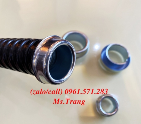 Chuyên sỉ ống ruột gà lõi thép mạ kẽm bọc nhựa PVC