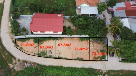 Bán đất 2 mặt tiền trung tâm Diên Lạc, Diên Khánh, Khánh Hòa gần chợ