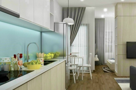 BÁN CĂN HỘ 840 TRIỆU 1 PHÒNG NGỦ, Ở BÌNH DƯƠNG, TRUNG TÂM THUẬN AN